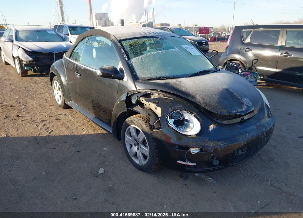 2007 VOLKSWAGEN NEW BEETLE VIN: 3VWRF31Y07M416355