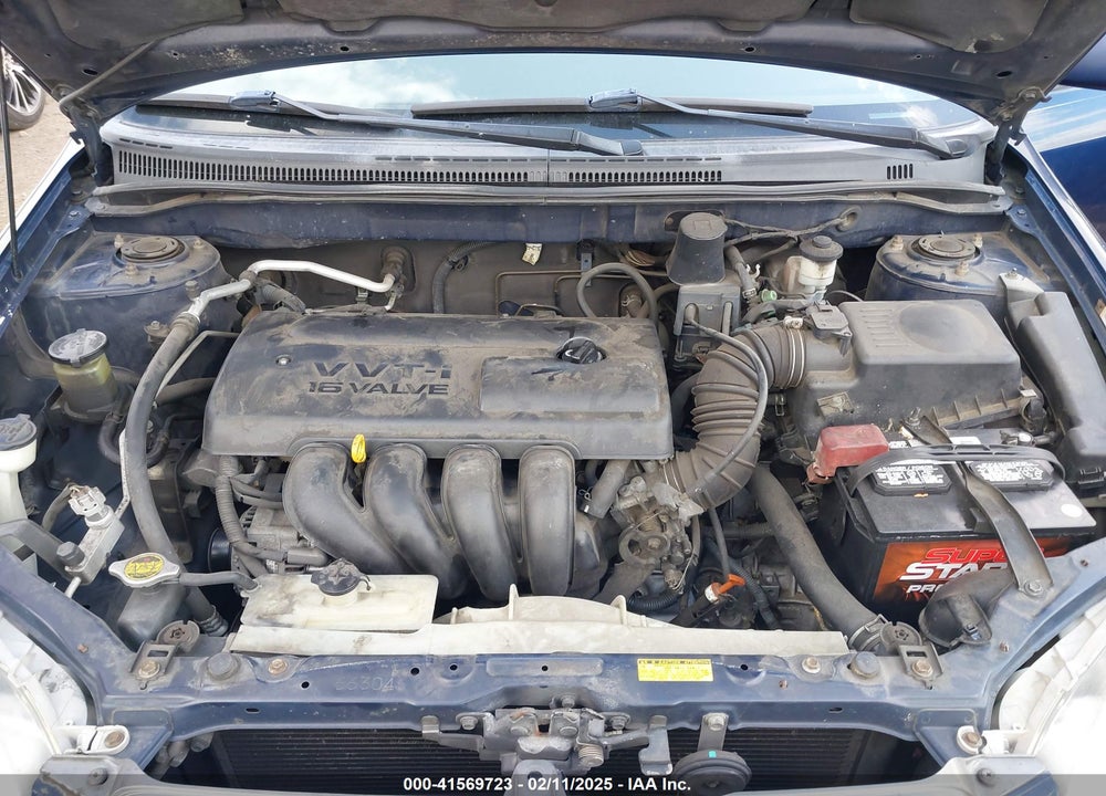 2003 TOYOTA COROLLA LE VIN: 2T1BR32EX3C138129