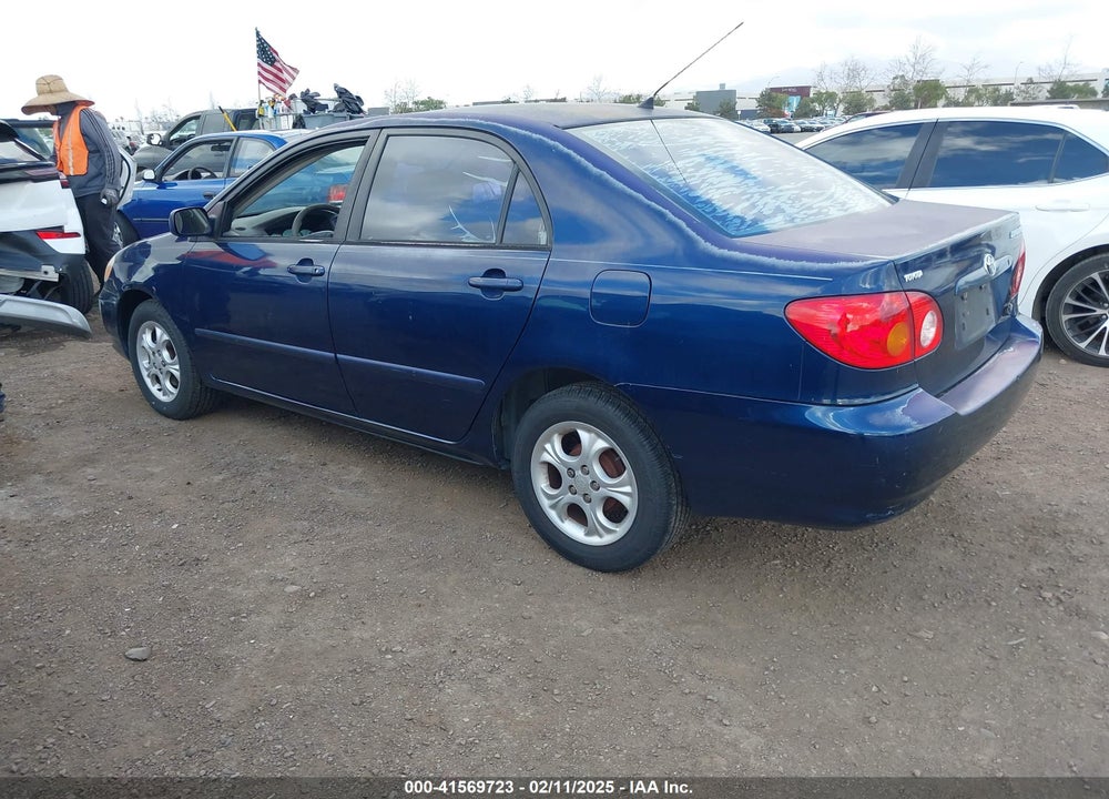 2003 TOYOTA COROLLA LE VIN: 2T1BR32EX3C138129