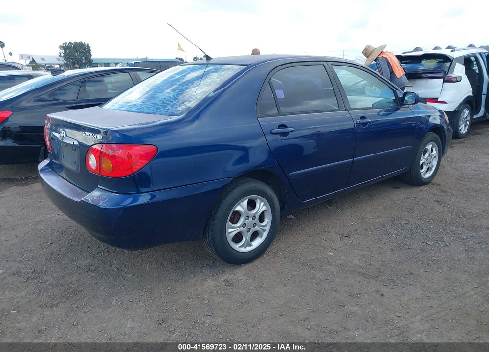 2003 TOYOTA COROLLA LE VIN: 2T1BR32EX3C138129