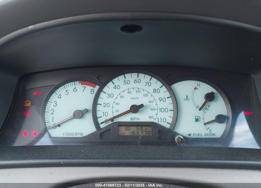2003 TOYOTA COROLLA LE VIN: 2T1BR32EX3C138129