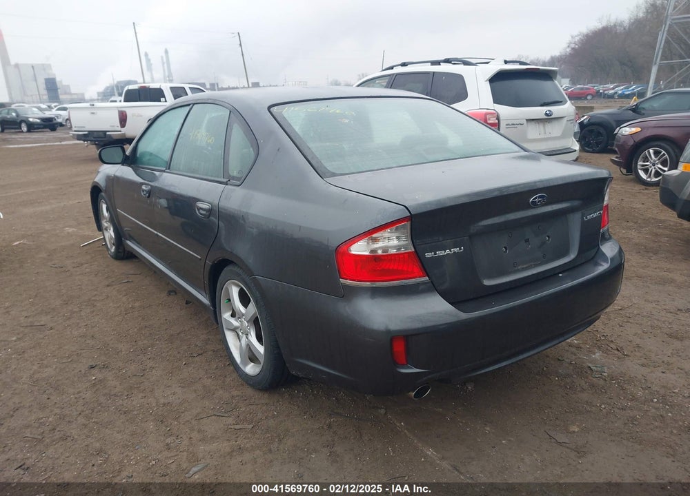 2009 SUBARU LEGACY VIN: 4S3BL616797226000