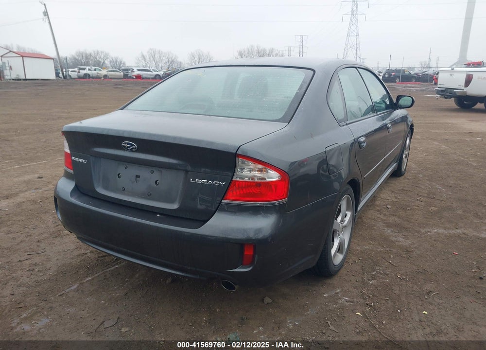 2009 SUBARU LEGACY VIN: 4S3BL616797226000