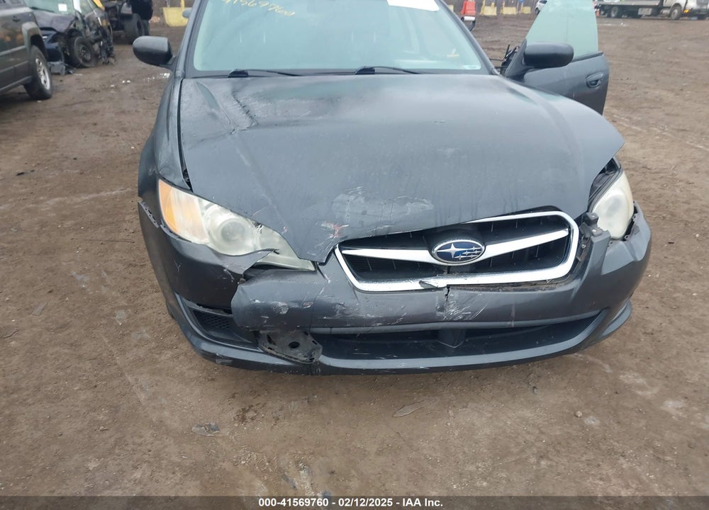2009 SUBARU LEGACY VIN: 4S3BL616797226000