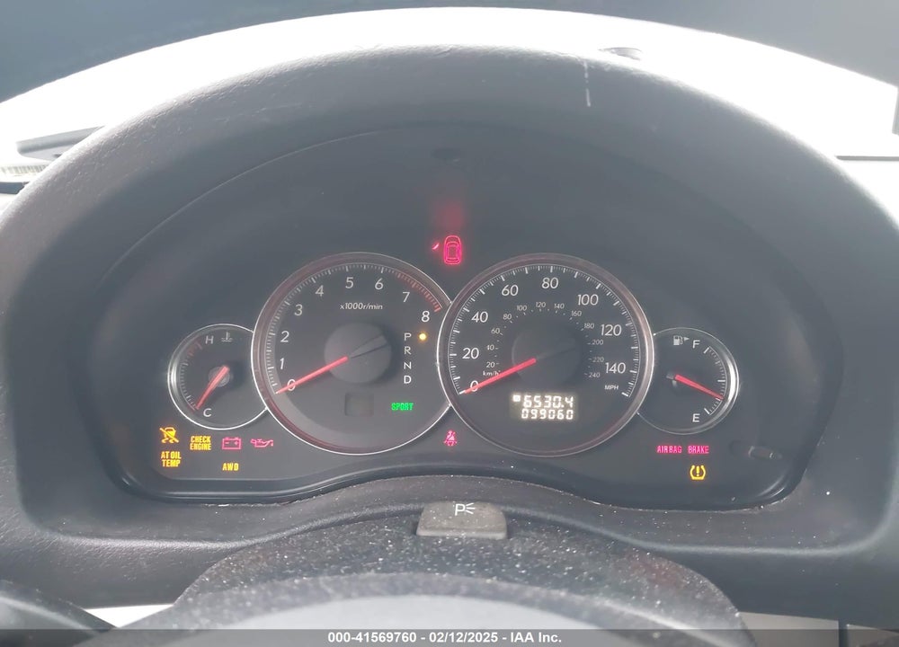 2009 SUBARU LEGACY VIN: 4S3BL616797226000