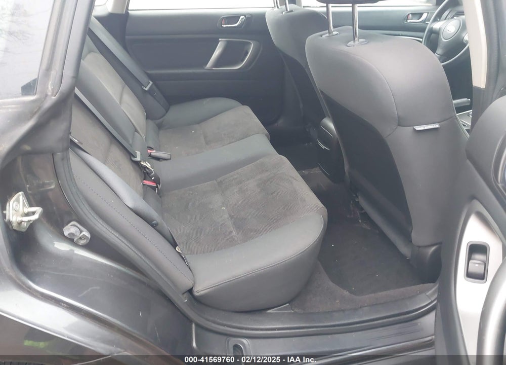 2009 SUBARU LEGACY VIN: 4S3BL616797226000