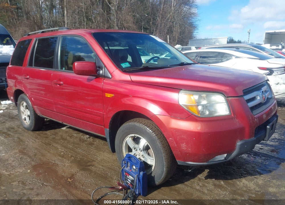 2006 HONDA PILOT EX-L VIN: 2HKYF18636H526246