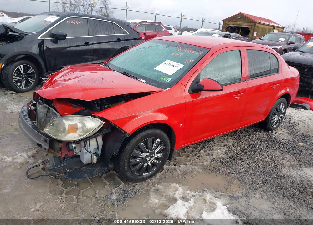 2009 CHEVROLET COBALT VIN: 1G1AT58H997159972