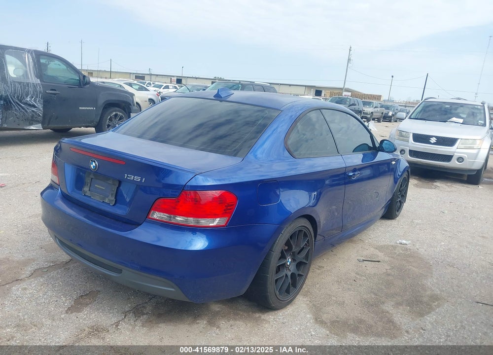 2008 BMW 135I VIN: WBAUC73598VF23878