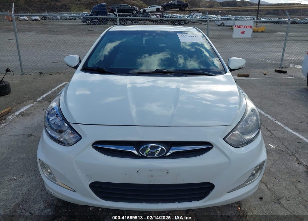 2013 HYUNDAI ACCENT VIN: KMHCU5AE6DU079600