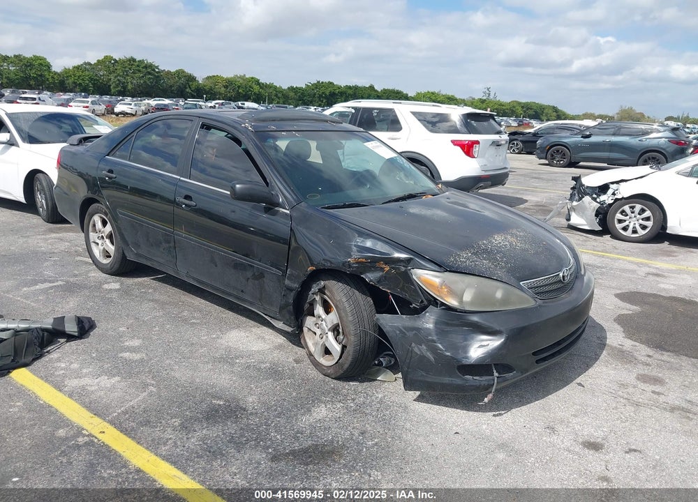 2002 TOYOTA CAMRY VIN: 4T1BF30K12U007329