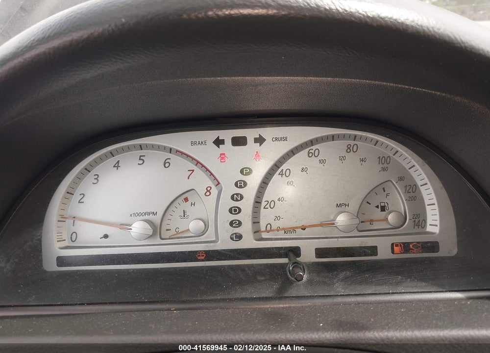 2002 TOYOTA CAMRY VIN: 4T1BF30K12U007329