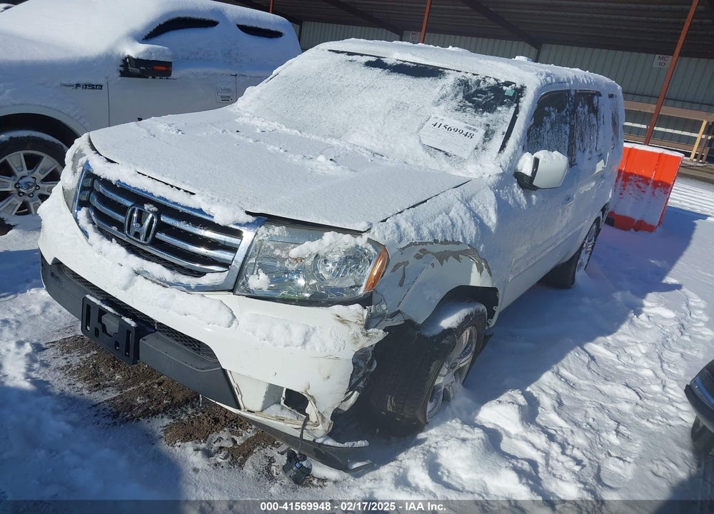 2013 HONDA PILOT EX-L VIN: 5FNYF4H54DB060315