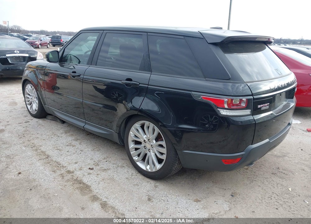 2015 LAND ROVER RANGE ROVER SPORT 5.0L V8 SUPERCHARGED VIN: SALWR2TF4FA611687