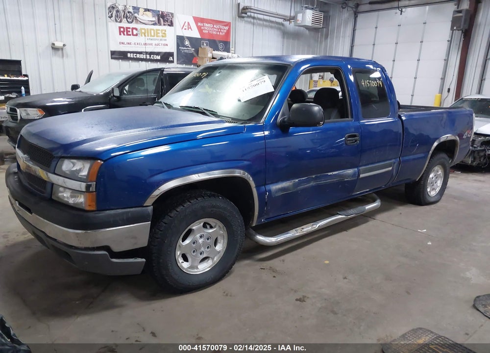 2004 CHEVROLET SILVERADO 1500 VIN: 1GCEK19T34E186452