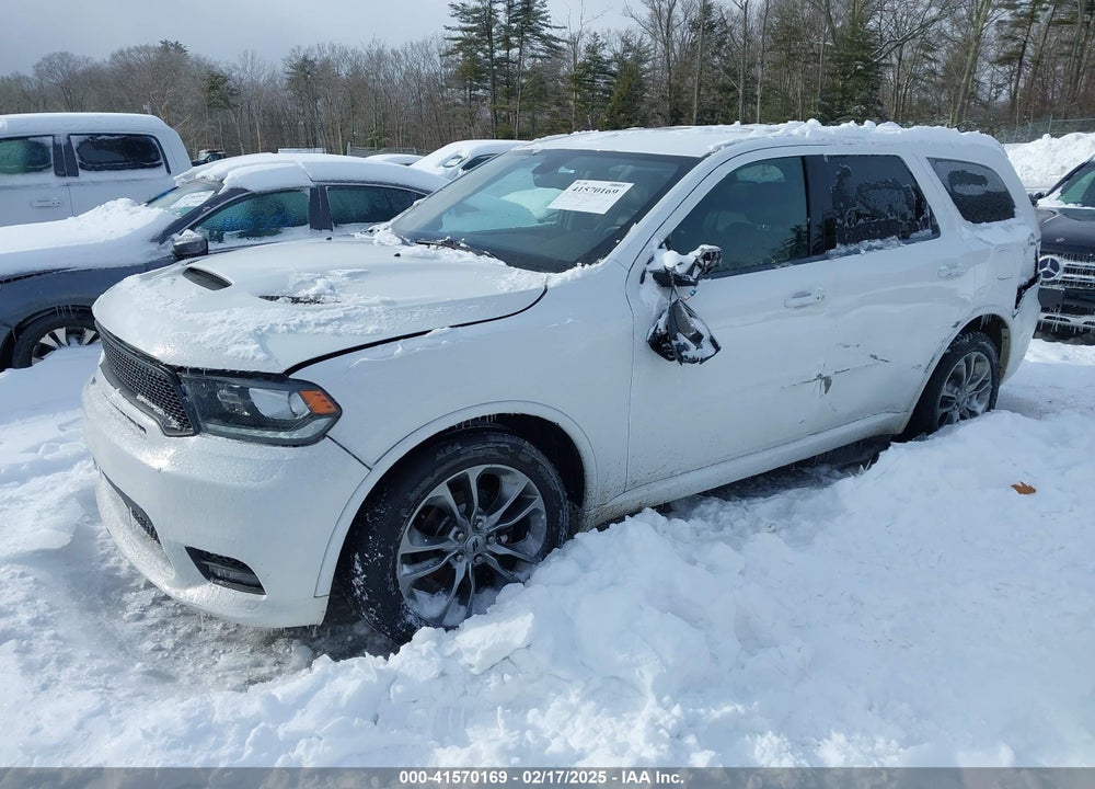 2019 DODGE DURANGO VIN: 1C4RDHDGXKC645029