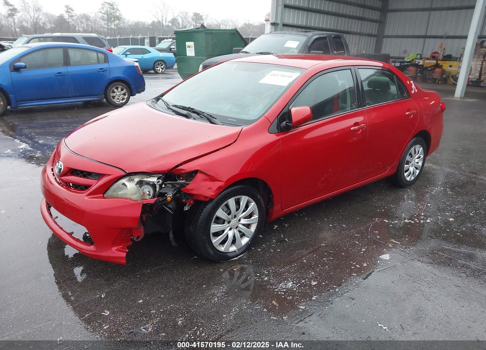 2012 TOYOTA COROLLA LE VIN: 2T1BU4EE8CC786181