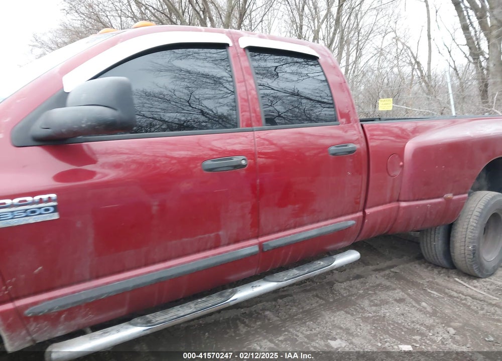 2007 DODGE RAM 3500 SLT/SPORT VIN: 3D3MX48C97G732563