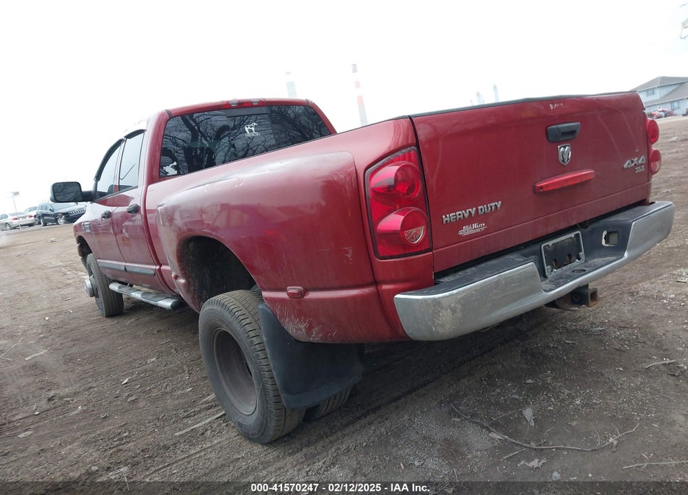 2007 DODGE RAM 3500 SLT/SPORT VIN: 3D3MX48C97G732563