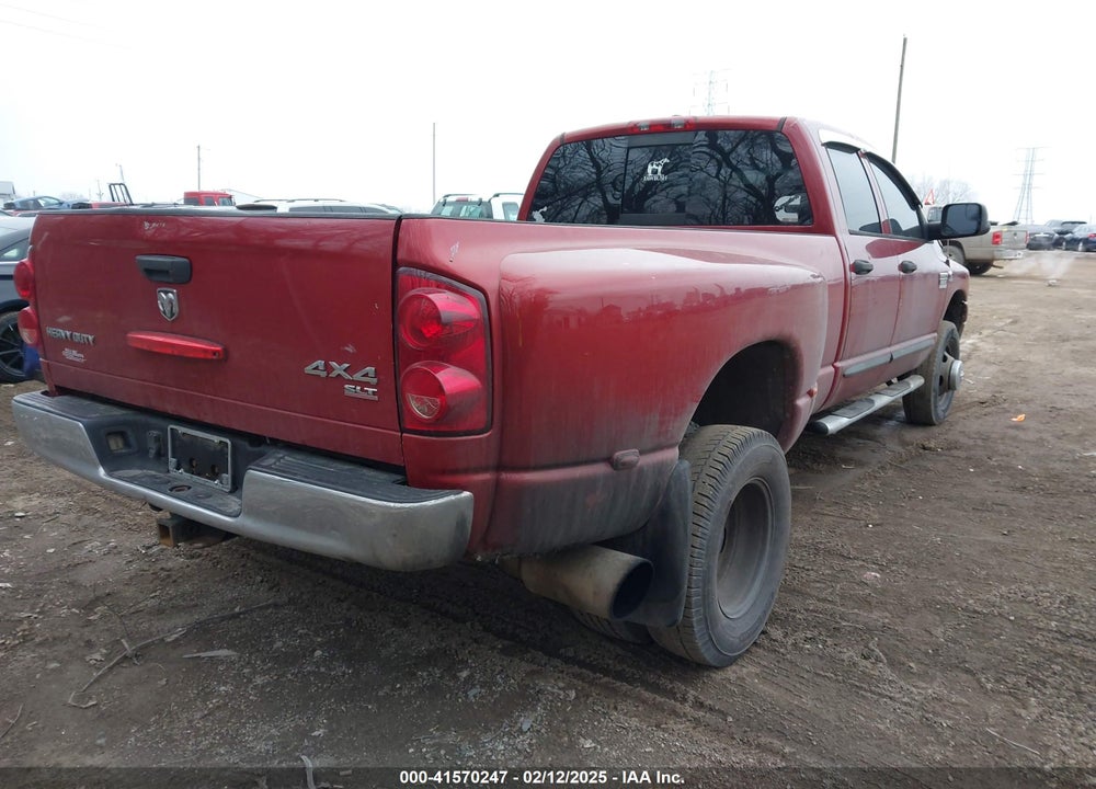 2007 DODGE RAM 3500 SLT/SPORT VIN: 3D3MX48C97G732563