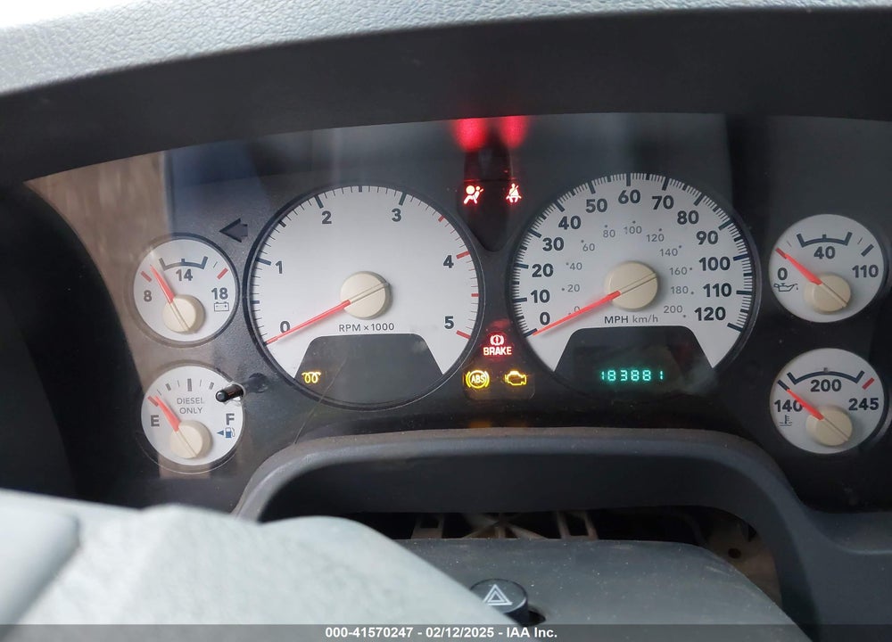 2007 DODGE RAM 3500 SLT/SPORT VIN: 3D3MX48C97G732563