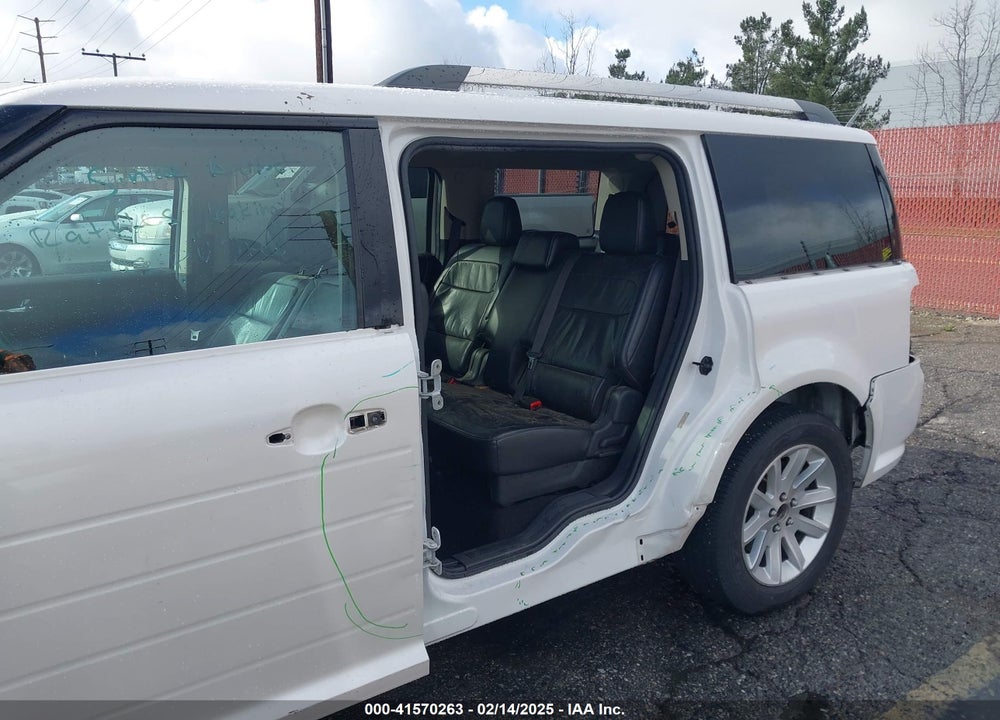 2012 FORD FLEX SEL VIN: 2FMGK5CC4CBD17614