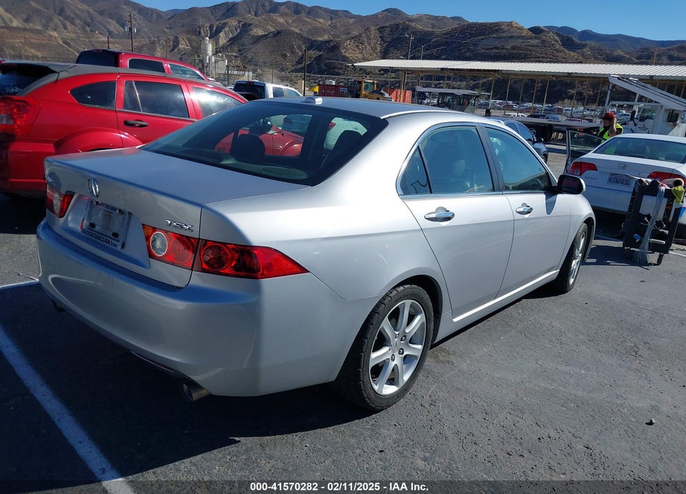 2005 ACURA TSX VIN: JH4CL96855C009528