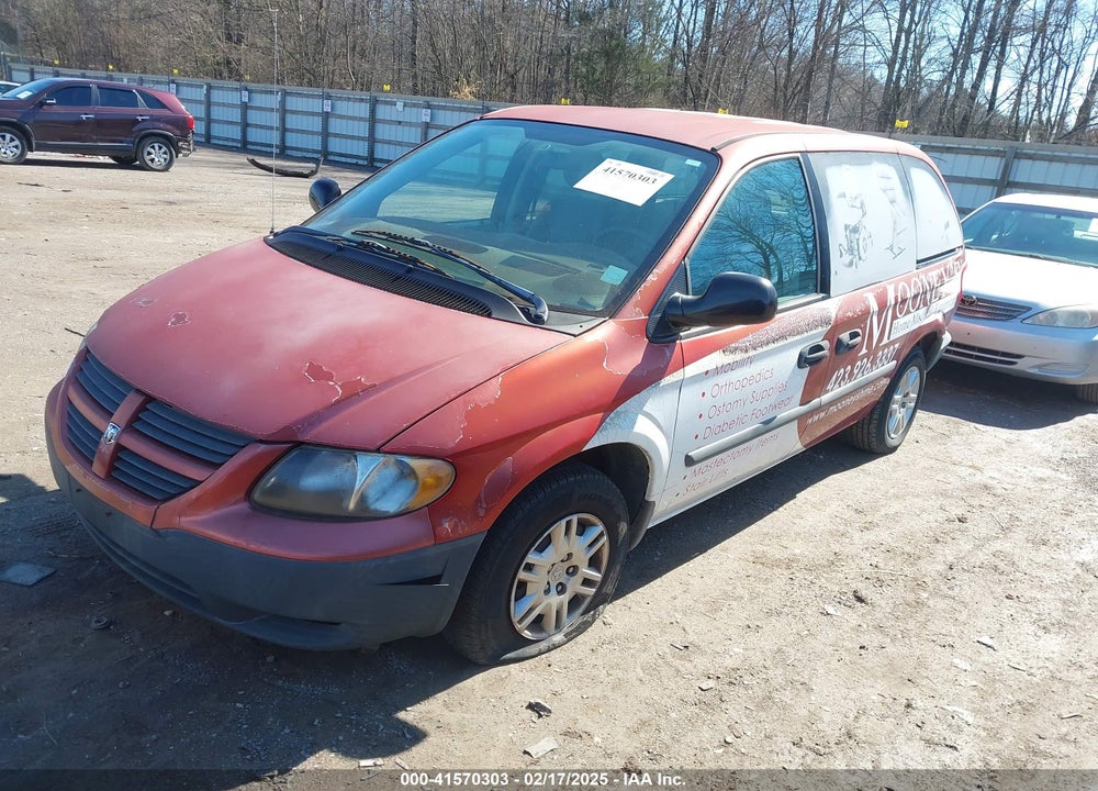 2005 DODGE CARAVAN SE VIN: 1D4GP25B45B415076