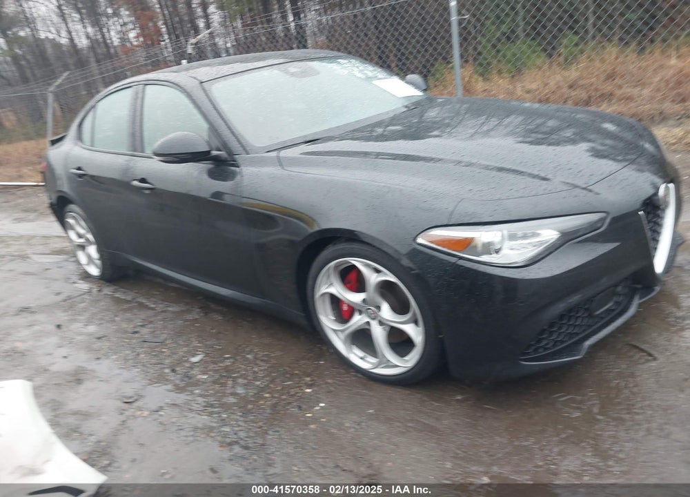 2021 ALFA ROMEO GIULIA TI SPORT RWD VIN: ZARFAMBN4M7641727
