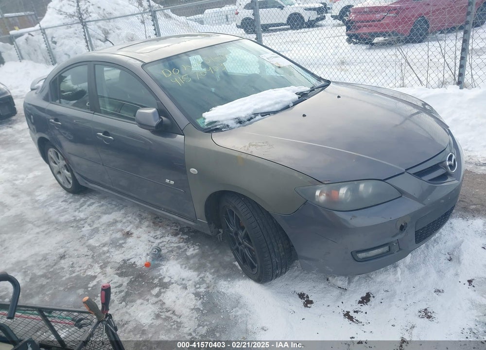 2008 MAZDA 3 S TOURING VIN: JM1BK324081842606