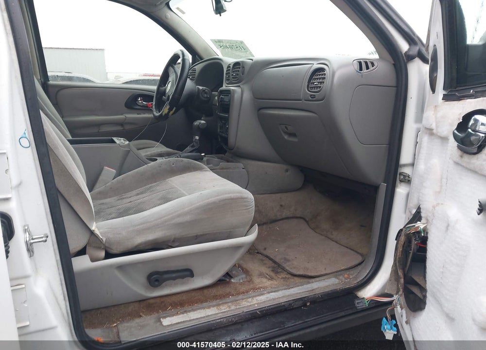 2007 CHEVROLET TRAILBLAZER LS VIN: 1GNDS13SX72301640