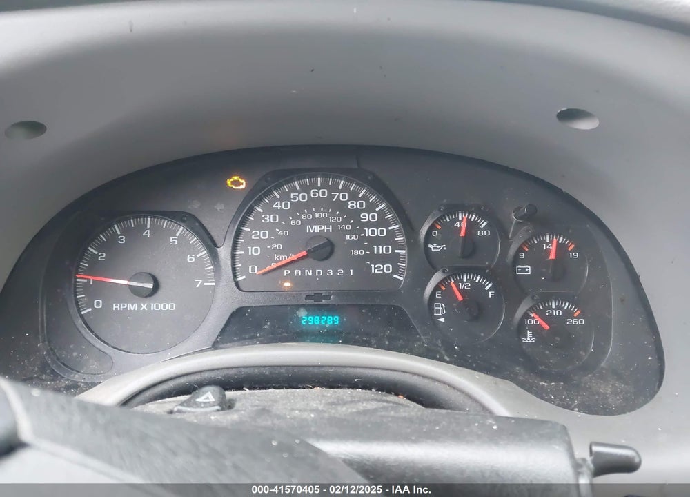 2007 CHEVROLET TRAILBLAZER LS VIN: 1GNDS13SX72301640