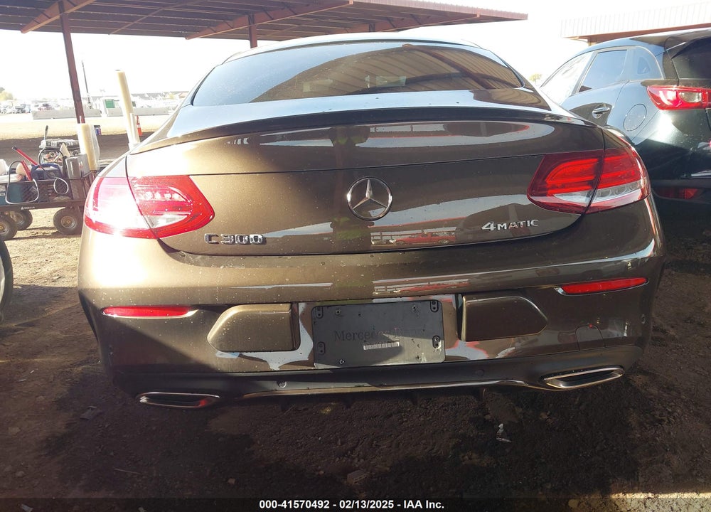 2017 MERCEDES-BENZ C VIN: WDDWJ4KB3HF487562