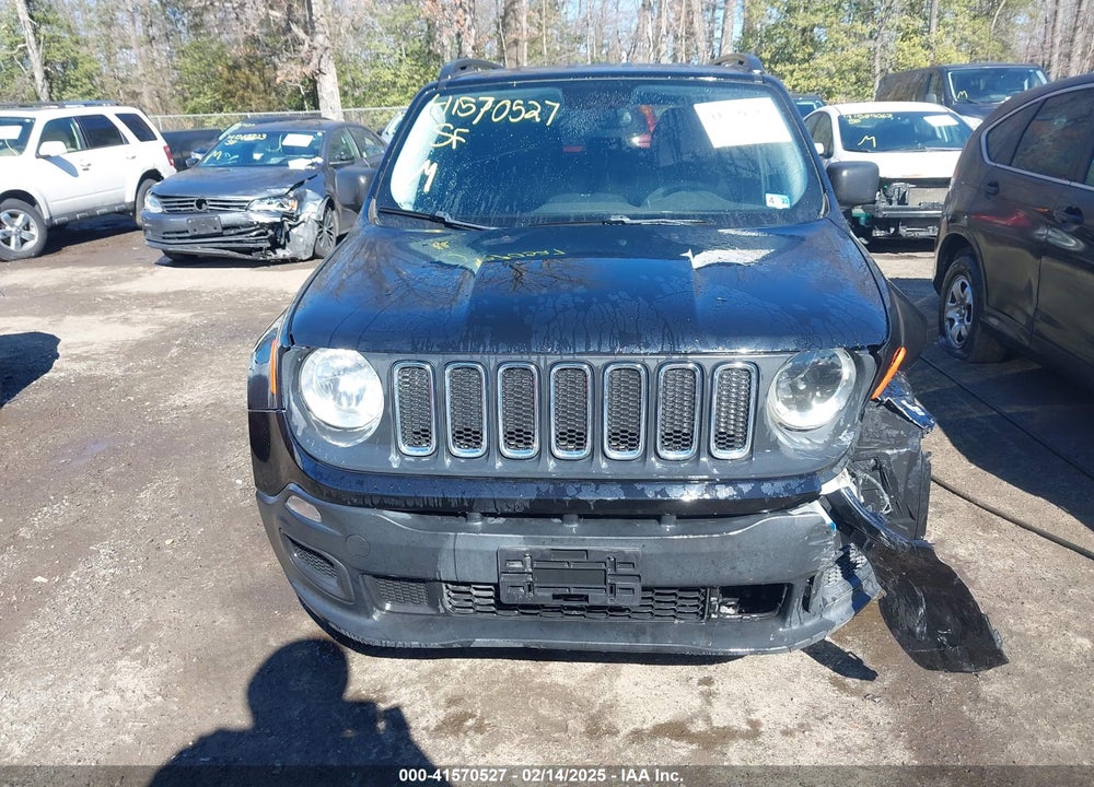 2017 JEEP RENEGADE VIN: ZACCJAAB8HPF43232