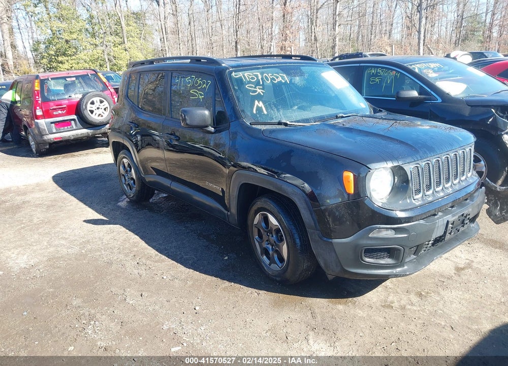 2017 JEEP RENEGADE VIN: ZACCJAAB8HPF43232