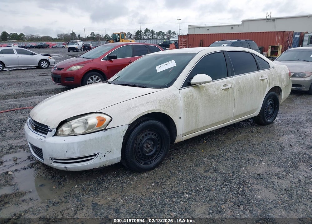 2008 CHEVROLET IMPALA VIN: 2G1WB58K689281755