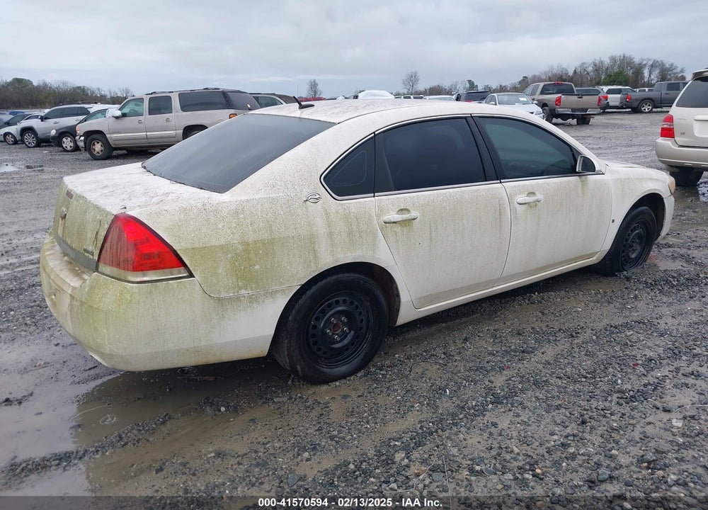 2008 CHEVROLET IMPALA VIN: 2G1WB58K689281755