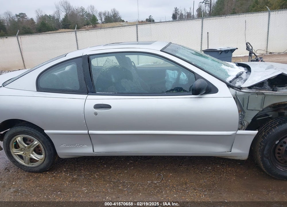 2003 PONTIAC SUNFIRE VIN: 1G2JB12FX37226827