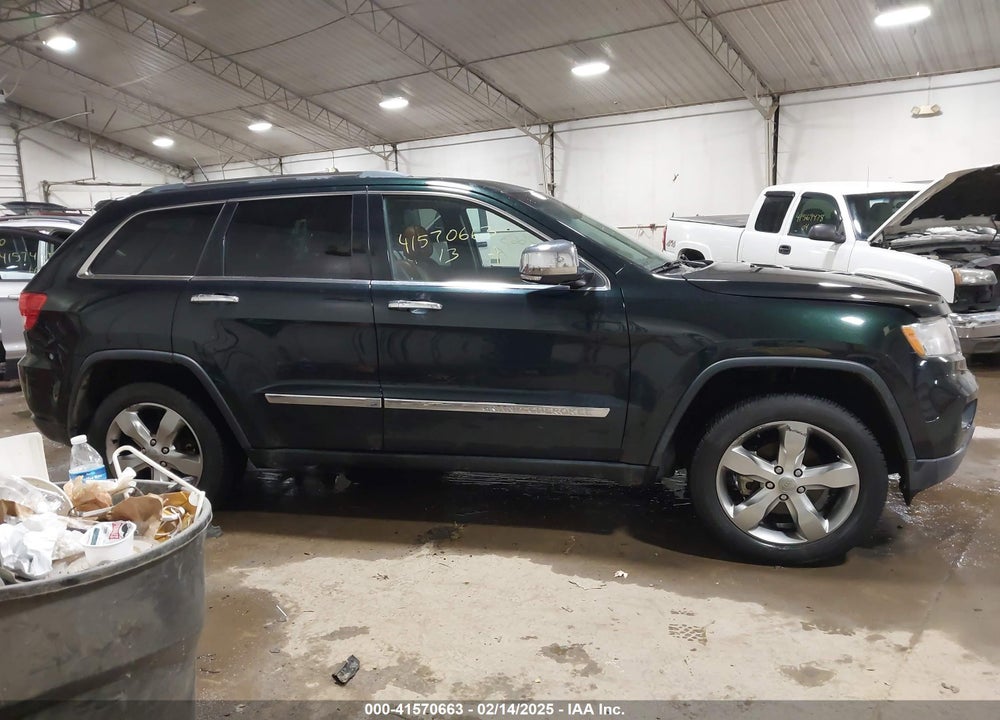 2013 JEEP GRAND CHEROKEE OVERLAND VIN: 1C4RJECT4DC526465