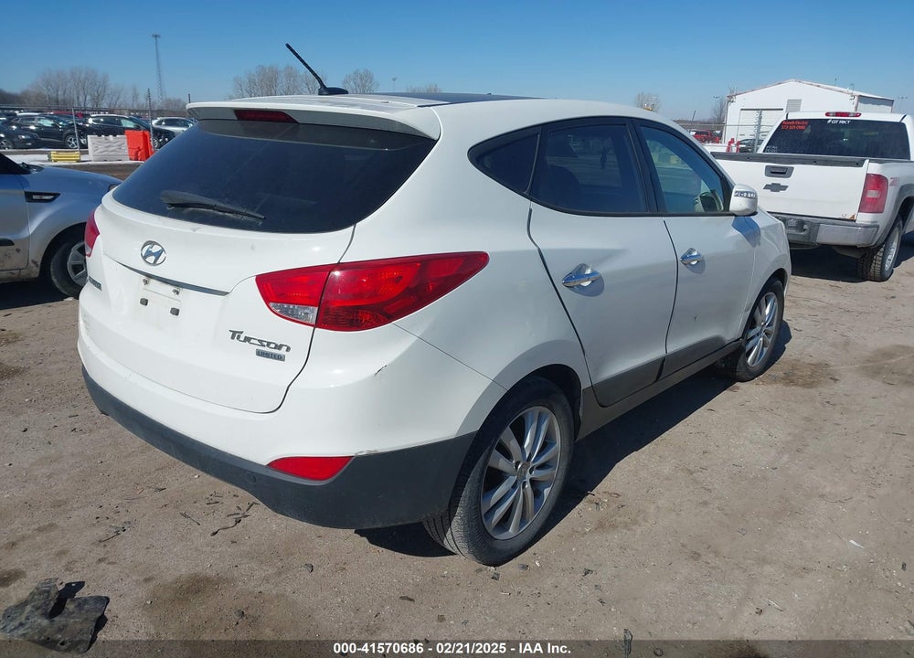 2012 HYUNDAI TUCSON LIMITED VIN: KM8JU3AC2CU391941