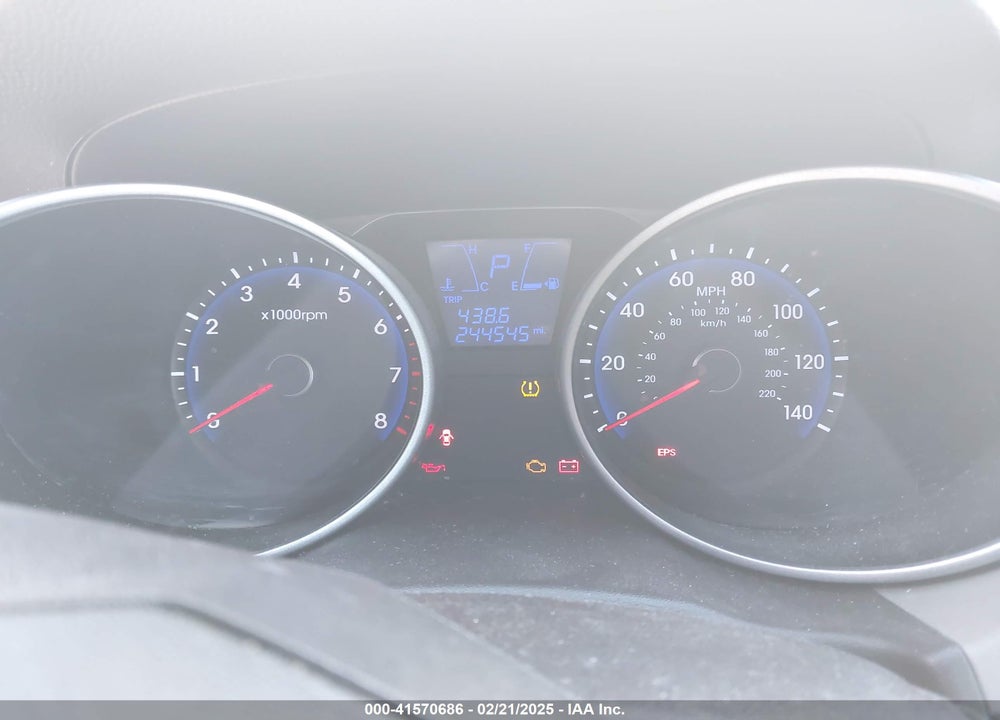 2012 HYUNDAI TUCSON LIMITED VIN: KM8JU3AC2CU391941