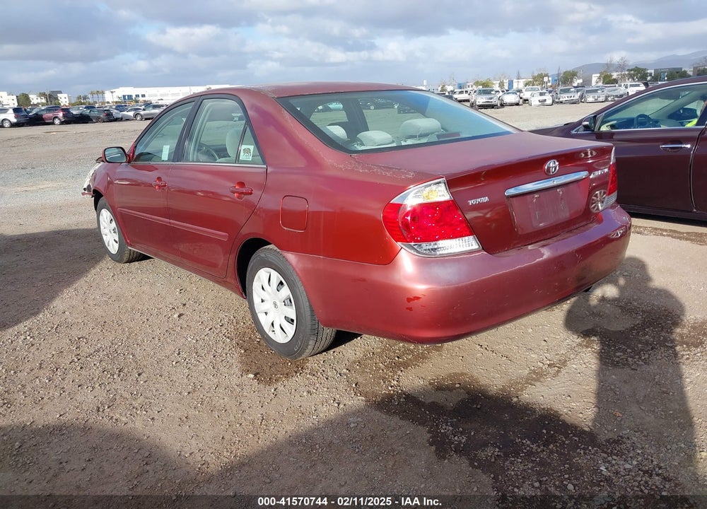 2005 TOYOTA CAMRY LE VIN: 4T1BE32K95U099133