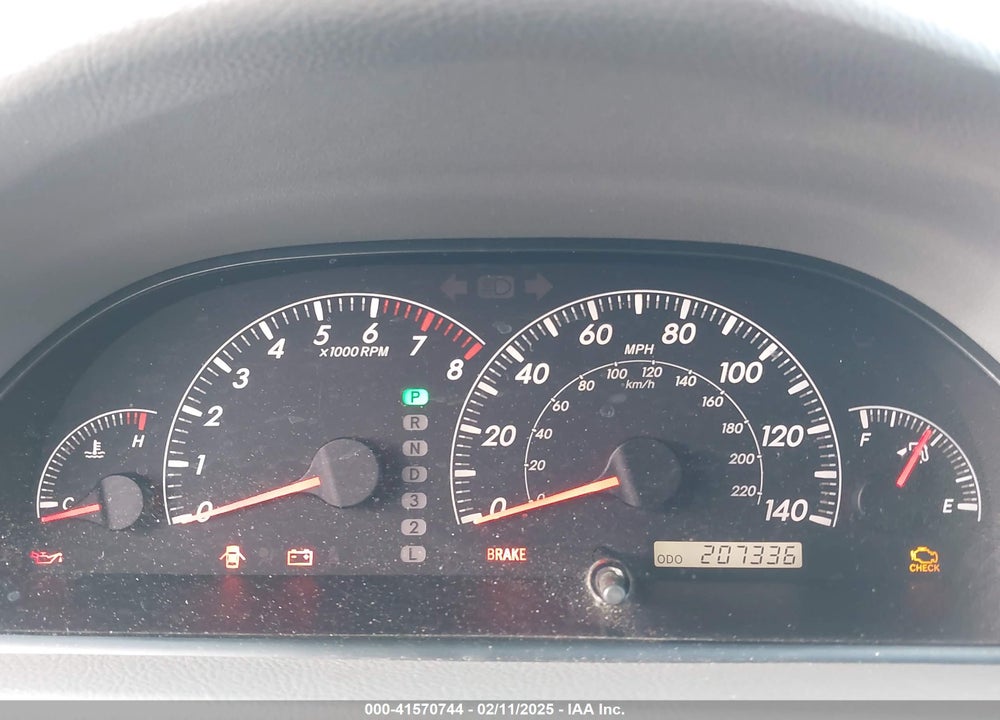 2005 TOYOTA CAMRY LE VIN: 4T1BE32K95U099133