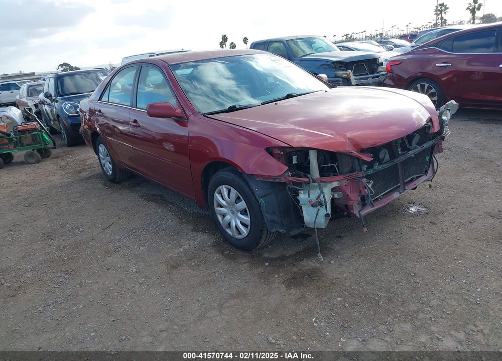 2005 TOYOTA CAMRY LE VIN: 4T1BE32K95U099133