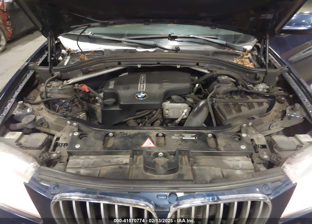 2013 BMW X3 XDRIVE28I VIN: 5UXWX9C54D0A27811