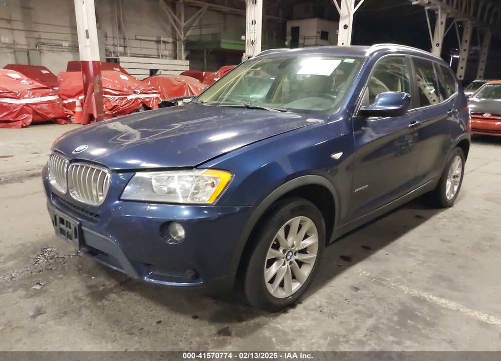 2013 BMW X3 XDRIVE28I VIN: 5UXWX9C54D0A27811