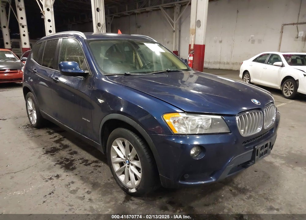 2013 BMW X3 XDRIVE28I VIN: 5UXWX9C54D0A27811