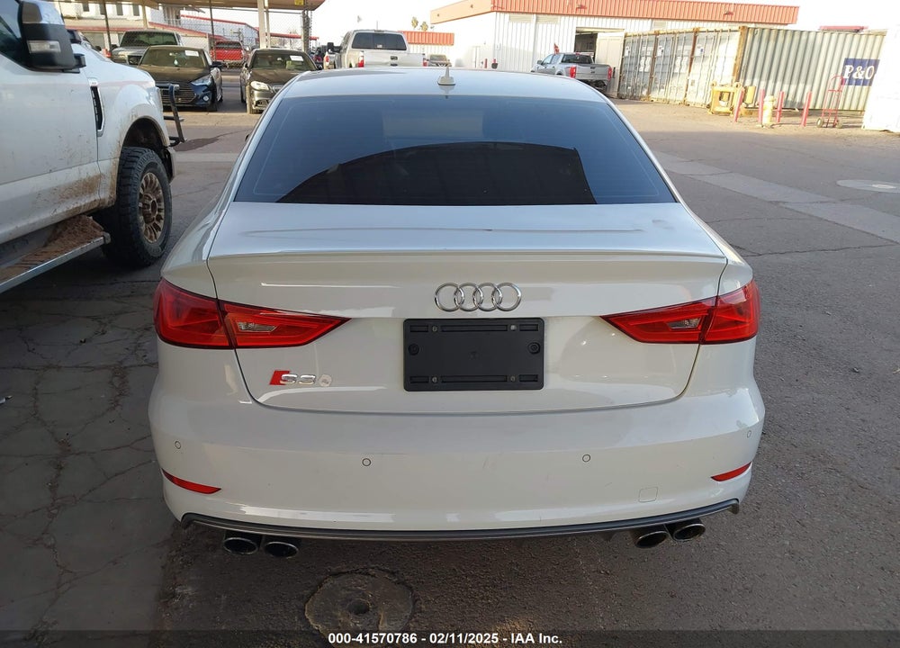 2016 AUDI S3 VIN: WAUB1GFF2G1025428