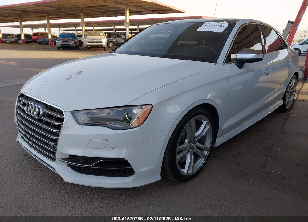 2016 AUDI S3 VIN: WAUB1GFF2G1025428