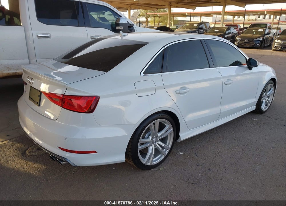 2016 AUDI S3 VIN: WAUB1GFF2G1025428